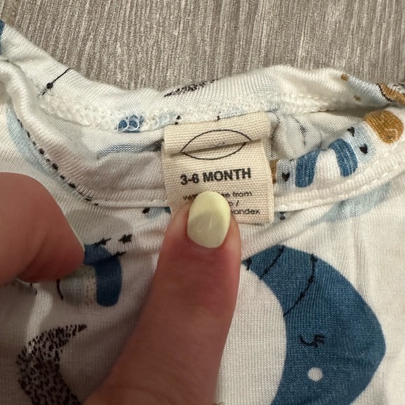 Blue and Gold Kids One Piece - Picture 2 of 2